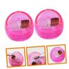 Didiseaon 2pcs Professional Nail Drill Bits Cleaning Brush Manicure Accessories for Efficient Dust Removal and Tool Maintenance Detachable Design for Easy Use and Quick Cleaning view 3