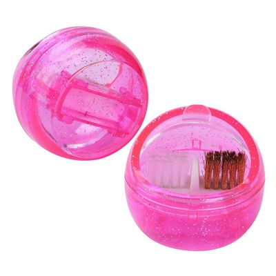 BAZEITFLOW 2pcs Manicure Drill Bit Cleaning Brush Nail Drill Bits Cleaning Brush Case Nail Art Tools Accessory