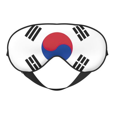 Flag of Republic of Korea Print Eye Mask,Silk-Like Sleep Mask,Night Sleeping Mask for Men Women,for Sleep Relaxation