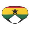 Flag of Ghana Print Eye Mask,Silk-Like Sleep Mask,Night Sleeping Mask for Men Women,for Sleep Relaxation view 1