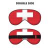 Swiss Flag Print Eye Mask,Silk-Like Sleep Mask,Night Sleeping Mask for Men Women,for Sleep Relaxation view 2