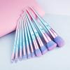 10Pcs Makeup Brushes Set Eyeliner Eye Shadow Powder Blush Brush Cosmetic Makeup Tools view 2