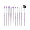 10pcs Eye Brushes Set Eyeliner Eyebrow Eyeshadow Makeup Cosmetic Beauty Tools(D) view 1