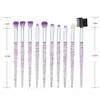 10pcs Eye Brushes Set Eyeliner Eyebrow Eyeshadow Makeup Cosmetic Beauty Tools(D) view 2