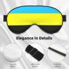 Flag of The Sultanate of Burongan Print Eye Mask,Silk-Like Sleep Mask,Night Sleeping Mask for Men Women,for Sleep Relaxation view 3