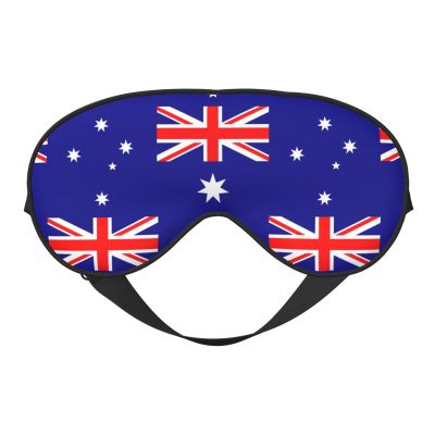 Australian Flag Print Eye Mask,Silk-Like Sleep Mask,Night Sleeping Mask for Men Women,for Sleep Relaxation