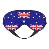 Australian Flag Print Eye Mask,Silk-Like Sleep Mask,Night Sleeping Mask for Men Women,for Sleep Relaxation view 1