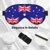 Australian Flag Print Eye Mask,Silk-Like Sleep Mask,Night Sleeping Mask for Men Women,for Sleep Relaxation view 4