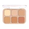 Correcting Concealer Palette - Facial Contouring Makeup Powder Palette, Concealer Palette Powder | Delicate and Natural Tone Beauty Supplies for Parties, Night Out, Shopping, Daily Use, Dating view 1