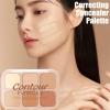 Correcting Concealer Palette - Facial Contouring Makeup Powder Palette, Concealer Palette Powder | Delicate and Natural Tone Beauty Supplies for Parties, Night Out, Shopping, Daily Use, Dating view 3