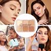 Correcting Concealer Palette - Facial Contouring Makeup Powder Palette, Concealer Palette Powder | Delicate and Natural Tone Beauty Supplies for Parties, Night Out, Shopping, Daily Use, Dating view 4