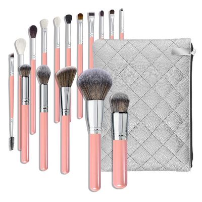 DUYHBAWRS Makeup Brush Set 24 Wooden Handle Full Set Loose Brush Multifunctional Beauty Tools Brush Pack