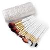 15 Makeup Brushes Set Full Set Of Makeup Tools White Makeup Tools view 3