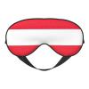 Austrian Flag Print Eye Mask,Silk-Like Sleep Mask,Night Sleeping Mask for Men Women,for Sleep Relaxation view 1
