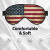 American Flag Print Eye Mask,Silk-Like Sleep Mask,Night Sleeping Mask for Men Women,for Sleep Relaxation view 3