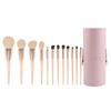 12 piece makeup brush set soft animal hair corn silk eye shadow powder powder blusher concealer brush view 1
