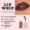 Sophia + Mabelle Lightweight Matte Liquid Lipstick  Comfortable and Long-Lasting  Transfer-Proof and Non-Drying Formula  High Pigment and Hydrating  Available in 5 Shades (Wine O' Clock, Standard) view 3