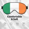 Irish Flag Print Eye Mask,Silk-Like Sleep Mask,Night Sleeping Mask for Men Women,for Sleep Relaxation view 3