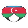 Flag of Azerbaijan Print Eye Mask,Silk-Like Sleep Mask,Night Sleeping Mask for Men Women,for Sleep Relaxation view 1