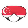 Singapore Flag Print Eye Mask,Silk-Like Sleep Mask,Night Sleeping Mask for Men Women,for Sleep Relaxation view 1