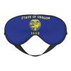 Oregon State Flag Print Eye Mask,Silk-Like Sleep Mask,Night Sleeping Mask for Men Women,for Sleep Relaxation view 1