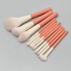 12 Piece Wood Handle Makeup Brush Set Concealer Eye Shadow Blush High Gloss Powder Brush view 3