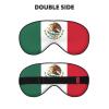 Flag of Mexico Print Eye Mask,Silk-Like Sleep Mask,Night Sleeping Mask for Men Women,for Sleep Relaxation view 2