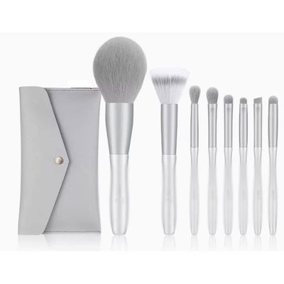 8 Makeup Brush Set Full Set Of Lip Brushes Eye Shadow Blush Loose Powder Brush Beauty Tools