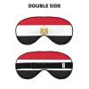 Egyptian Flag Print Eye Mask,Silk-Like Sleep Mask,Night Sleeping Mask for Men Women,for Sleep Relaxation view 2