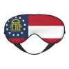Georgia Flag Print Eye Mask,Silk-Like Sleep Mask,Night Sleeping Mask for Men Women,for Sleep Relaxation view 1