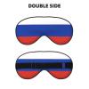 Russian Flag Print Eye Mask,Silk-Like Sleep Mask,Night Sleeping Mask for Men Women,for Sleep Relaxation view 2