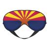 Arizona State Flag Print Eye Mask,Silk-Like Sleep Mask,Night Sleeping Mask for Men Women,for Sleep Relaxation view 1