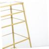 Healvian Multilayer Makeup Organizer with Trim Design Multifunctional Desktop Storage Rack for Lipsticks Pressed Powders and Eye Shadows Elegant Cosmetic Display for Bedroom and Vanity Use view 4