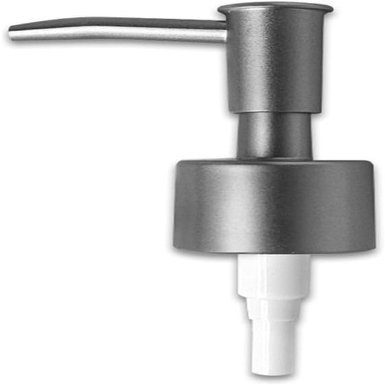 Soap Dispenser Pump Replacement,Soap Dispenser Pumps, Soap Dispenser Pump Replacement, Soap and Lotion Dispenser Replacement Pump Head Hand Soap Dispenser Top for Lotion Bottle(Brushed Silver)