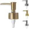 Soap Dispenser Pump Replacement,Soap Dispenser Pumps, Soap Dispenser Pump Replacement, Soap and Lotion Dispenser Replacement Pump Head Hand Soap Dispenser Top for Lotion Bottle(Brushed Silver) view 3