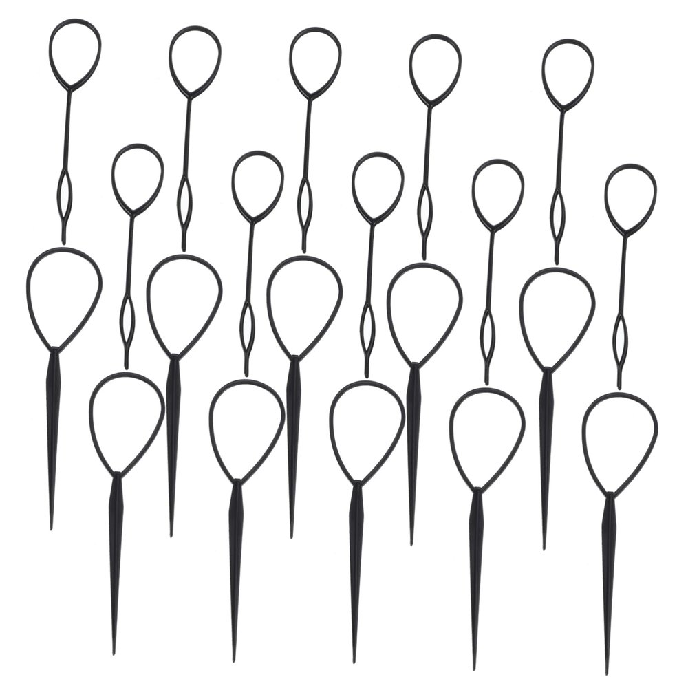 FOMIYES 20set Hair Braid Tool Set Small Loop Needles for Effortless Braiding Ponytail Maker for Home and School Use Versatile Styling Accessories for Boy Girl and Adults