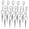FOMIYES 20set Hair Braid Tool Set Small Loop Needles for Effortless Braiding Ponytail Maker for Home and School Use Versatile Styling Accessories for Boy Girl and Adults view 1