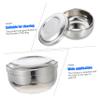 VICASKY Stainless Steel Shaving Bowl Man Shaving Container Foaming Dish Easy Clean view 2