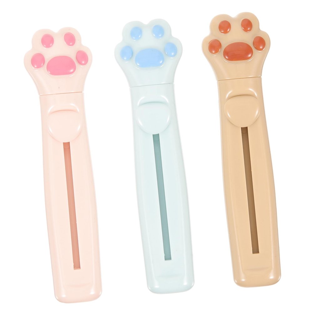 Healeved 3pcs Eyebrow Shaver for Women Portable Facial Hair with Sliding Cover for Travel and Everyday Use for