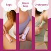 HAPPY CURVES Smoothie 2.0 Bikini Trimmer - Electric Razor for Women, Waterproof Hair Groomer with Adjustable Guards, Personal Shaver for Pubic Hair, Ladies Intimate Shaver and Body Trimmer (Berry) view 3