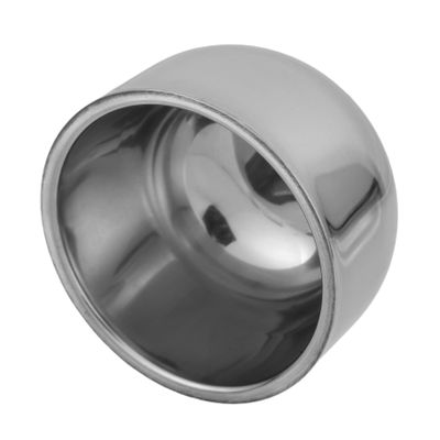 COLLBATH Stainless Steel Shaving Soap Bowl Double Layer Mug for Travel Shaving Brush and Soap Storage Compact Elegant Design for Men