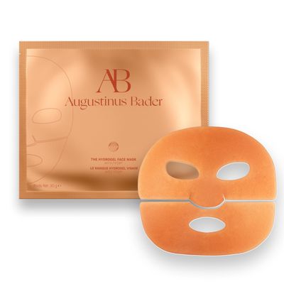 Augustinus Bader The Hydrogel Face Mask  Luxury Cooling, Hydrating & Plumping Facial Treatment  Smooths, Firms & Boosts Radiance  Soothing, Restorative Formula  1 Mask