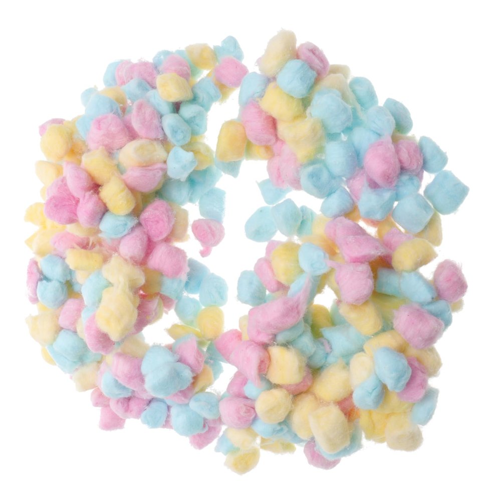 Gatuida Cotton Balls Colors Gentle Makeup Removal Cotton Pads for Face Cleansing Organic Balls