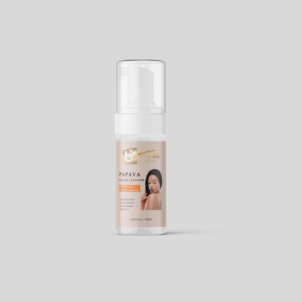 BLONDELIGHT Anti-Aging Liquid Cleanser 100 ML | Hydrating Face Wash with Glycolipids | Removes Makeup Deep | Daily Dirt and Makeup in One Squeaky Clean Sweep | Women Radiant Smooth Skin
