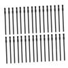 FOYTOKI 200pcs Disposable Lip Brush Nylon Lipstick Applicators for Women Makeup Portable Lip Gloss Wands for Travel and Daily Use view 1