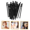 FOYTOKI 200pcs Disposable Lip Brush Nylon Lipstick Applicators for Women Makeup Portable Lip Gloss Wands for Travel and Daily Use view 3