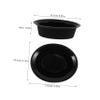 Gogogmee Shaving Mug Bowl Lightweight Silicone Shaving Soap Dish for Men Portable and Versatile Grooming Tool for Mixing Creams and Hair Dye for Travel and Home Use view 2