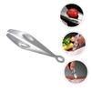 PRETYZOOM Stainless Steel Hair Puller Tweezer for Food Pig Hair Aquarium Fish Long Tweezers view 4