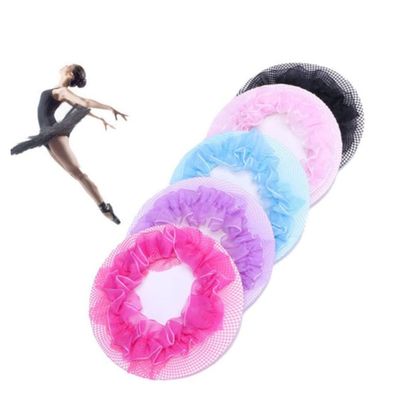 Didiseaon 5pcs Ballet Hair Bun Nets Set Invisible Mesh Hair Accessories for Women Girls Lightweight Breathable Hairnet for Dance Gymnastics Weddings Everyday Use Blue