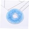Didiseaon 5pcs Ballet Hair Bun Nets Set Invisible Mesh Hair Accessories for Women Girls Lightweight Breathable Hairnet for Dance Gymnastics Weddings Everyday Use Blue view 3
